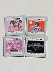 ニンテンドー3DS　人気ソフト　4本セット