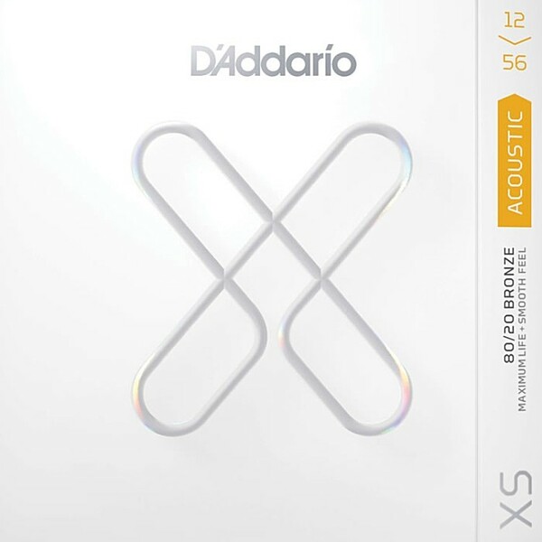 D'Addario XSABR1256 Light Top/Medium Bottom 012-056 80/20 Bronze ダダリオ コーティング弦 アコギ弦