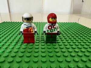 LEGO ミニフィグ レゴ 2体セット　レース