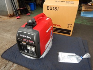 即決税0円未使用品ホンダインバーター発電機EU18i 100V1800W 50/60Hz