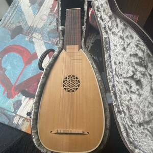 ルネサンスリュート　ルネッサンス　加納木魂　Renaissance lute 8コース　ハードケース付　KANOH KODAMA