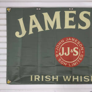 ジェムソン フラッグ P379 JAMESON グッズ ガレージポスター アイリッシュウイスキー USA雑貨 旗 Bar インテリア 看板 ジャックダニエル旗の画像6