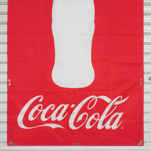 コカコーラ フラッグ P153 アメリカン雑貨 タペストリー 当時物 限定 飲食店旗 バナー 輸入雑貨広告 コーラ Coca-Cola ノベルティ ガレージ_画像10