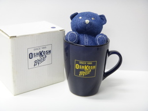 〔815〕☆未使用　 OSHKOSH　 オシュコシュ　マグカップ　　*ベアー付き ☆