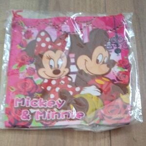 ディズニーカラフルミニ 巾着袋　ミッキーマウス