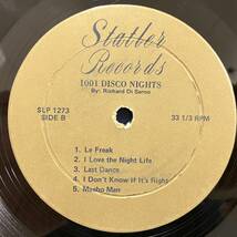 ★230814即決 Richard DiSarno / 1001 Disco Nights SLP1273 米オリジナル、Statlerレーベルもの ディスコ・ダンス教則レコード。_画像3
