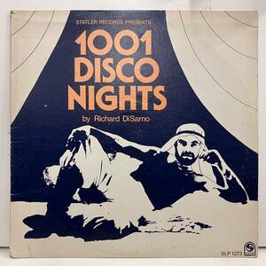 ★230814即決 Richard DiSarno / 1001 Disco Nights SLP1273 米オリジナル、Statlerレーベルもの ディスコ・ダンス教則レコード。