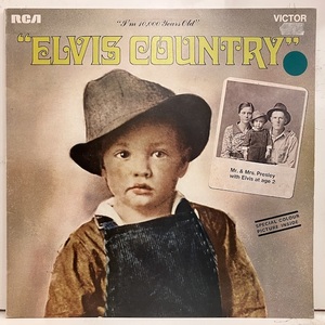 ★即決 Elvis Presley / Elvis Country SF8172 r13176 英オリジナル、マト4E/2E エルヴィス・プレスリー 