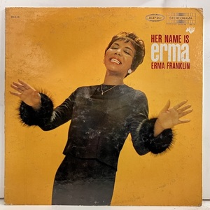 ★即決 Erma Franklin / Her Name Is Erma BN619 s24040 米オリジナル、ラジアル黄Stereo アーマ・フランクリン