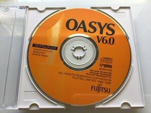 OASYS V6.0 プログラムディスク 