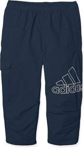 [KCM]Z-2adi-860-160* выставленный товар *[adidas/ Adidas ] Junior тренировочные штаны MHtasa-3/5 брюки FTJ59-DU9836 темно-синий 160