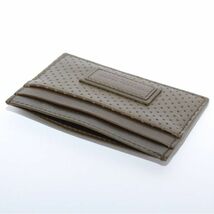 【CU】ボッテガヴェネタ BOTTEGA VENETA 551811 VQ12C 2328 カードケース カーキ系 名刺入れ 定期入れ パスケース 【新品/正規品】_画像3