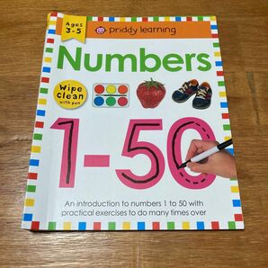 【新品未使用！】Numbers 1-50 Wipe Clean Workbook