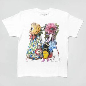 ボリス雑貨店　ヒグチユウコ　Tシャツ 眼花たちとくろいねこ