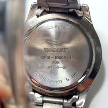 MT72LL VAGARY バガリー OF10 10002-1 805 腕時計 リストウォッチ シルバー トリプルカレンダー 5気圧防水 メンズ腕時計 _画像3