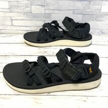 R4299bh【 Teva テバ】23cm サンダル ブラック レディース 靴 アウトドア レジャー 1015182 スポーツサンダル ストラップサンダル_画像2