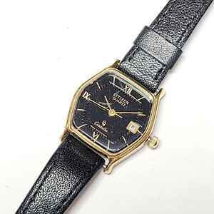 MT95LL CITIZEN シチズン Castalia QUARTZ カスタリア 腕時計 リストウォッチ ゴールド×ブラック レディース 4-752881 