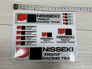 ★NISSEKI TRUST RACING TEAM ステッカー シール★日石 トラスト レーシングチーム