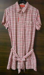 Lafuma rough ma short sleeves tunic XL pink series check 