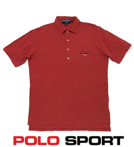 POLO SPORT ポケット ポロシャツ L ポロスポーツ ヴィンテージ ポロジーンズ 星条旗 1992 1993 