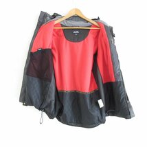 美品 ellesse エレッセ ロゴワッペン フード付き 中綿 パテッドコート ブルゾン L ブラック_画像3