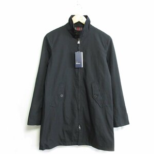 未使用 FRED PERRY フレッドペリー HARRINGTON MAC ハリントンマック ダブルジップ スタンドカラーコート F2531 XS ブラック