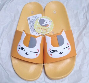 Natsume Friends Book Nyanko -Sensense Soums Sandal Orange S Размер S