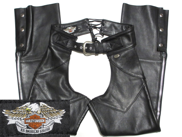 メーカー公式ショップ】 チャップス USA製HARLEY-DAVIDSONレザー