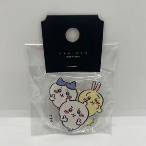 新品未開封 韓国限定 nyunyu ちいかわ ハチワレ うさぎ スマホグリップ