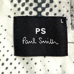 名作【20ss】Paul Smith ポールスミス UFOチェイサー プリント 半袖シャツ L 総柄 送料370円 日本製 メンズ コットンの画像6