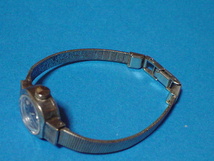 アンティーク　 手巻式　２１石　セイコー　シャリオ　女性用腕時計　紺　 _画像2