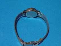 アンティーク　 手巻式　２１石　セイコー　シャリオ　女性用腕時計　紺　 _画像3