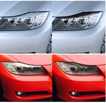 BMW 3シリーズ E90 2009- 2012年　後期　2タイプ選択可能　フロント ヘッドライト アイライン ガーニッシュ トリム パネル外装_画像6