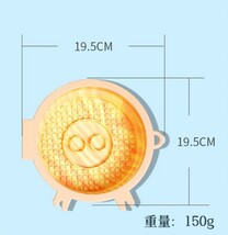 年末セール!!ペットボウル オレンジ シリコン製 折り畳 大容量 カラビナ付 滑り止め_画像10