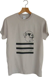 【新品】Factory Fac-2 Tシャツ Lサイズ Gry ポストパンク ギターポップ Joy Division New Order 80s 90s ピーターサヴィル Peter Saville