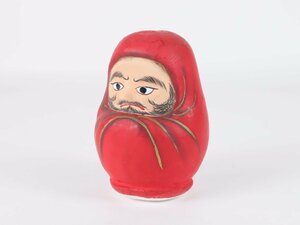 山形張子 だるま 赤達磨 郷土玩具 民芸 伝統工芸 風俗人形 置物