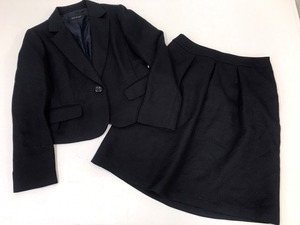1490　レディース　【Aｄｄ Rouge】　セットアップスーツ　/　ジャケット・スカート　サイズ:11AR　 色：ラメ入りネイビー