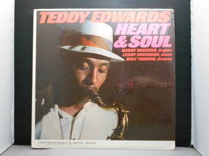 Teddy Edwards - Heart & Soul 白ラベルプロモ WLP