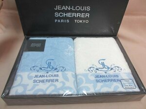 JEAN-LOUIS SCHERRER　フェイスタオル　2枚　日本製　未使用品