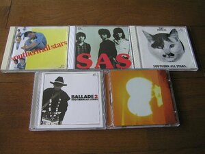 【JP307】 《サザンオールスターズ》熱い胸さわぎ / 10 ナンバーズ・カラット 他 - 5CD