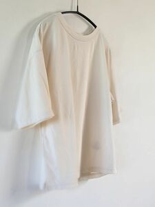 【Lutique】サイドスリット入りTシャツ　カットソー　5部袖　しまむら