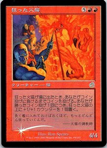 FOIL/狂った火猫/Crazed Firecat/トーメント/日本語版/MTG１枚 [FC]