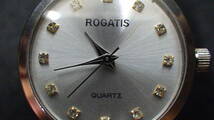 【セール中！】稼働品 ROGATIS クオーツ 電池交換済_画像2