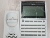 Ω ZZ2 13963# 保証有 キレイめ NEC【 DTK-24D-1D(WH)TEL 】(6台セット) UNIVERGE Aspire WX 24ボタン標準電話機 領収書発行可能_画像3