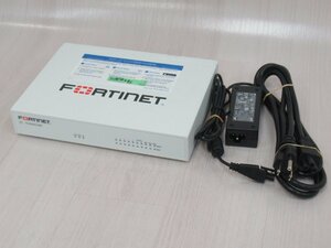 ▲Ω ZZH 14043# 保証有 Fortinet【 FG-60F 】FortiGate-60F UTM FW：v6.4.3 ライセンス26年04月14日迄 領収書発行可