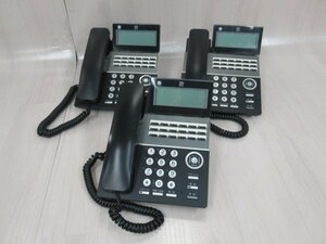 ΩZV3 622 o 保証有 SAXA サクサ TD810(K) 18ボタン標準電話機 18年製 3台セット ・祝10000！取引突破！