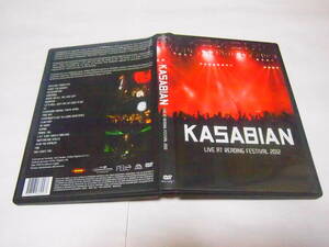 レア 送料無料 洋楽DVD KASABIAN LIVE AT READING FESTIVAL 2012 カサヴィアン ライブリーディングフェスティバル 14年製 88分 10年収録