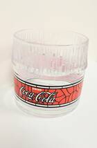 美品 涼しいデザイン コカ・コーラ Coca-Cola グラス1個 昭和レトロ ウイスキー ジュース ドリンク 使用感なし コレクション かわいい レア_画像7