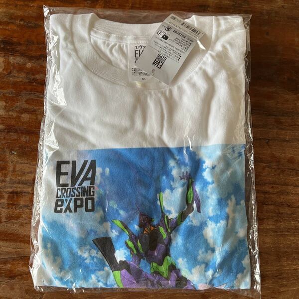 未使用　Tシャツ エヴァンゲリオン エヴァ博　EVA EXPO 大博覧会　限定　XL