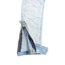 新品 W32 Hood Couture フッド クチュール フランス PRSTGE Skinny Denim Pants ブルー デニム カーゴ スキニー パンツ_画像7